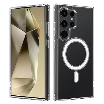 Techsuit MagSafe Pro Samsung Galaxy S24 Ultra Průhledný