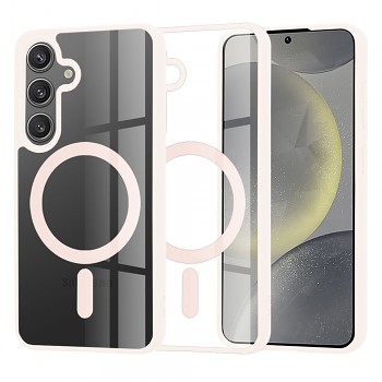 Techsuit MagSafe Pro Samsung Galaxy S24 Tělová růžová