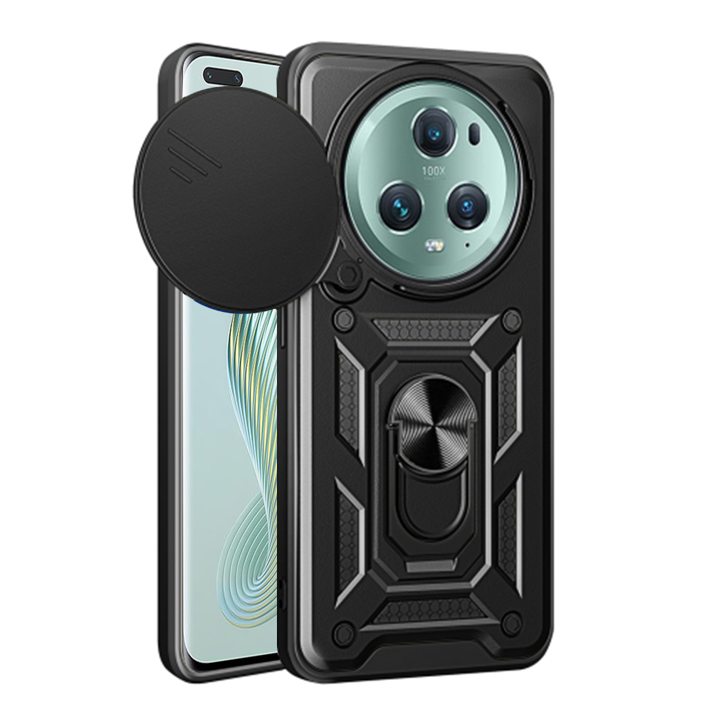 Levně Techsuit CamShield Series Honor Magic5 Pro Černá