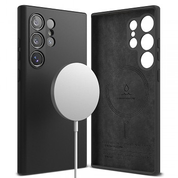 Ringke Silikonové Magnetické MagSafe Samsung S24 Ultra Černé