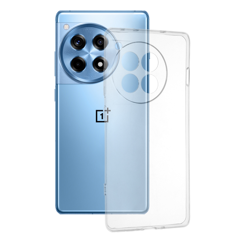 Levně Techsuit Čirý silikon OnePlus 12R Průhledný