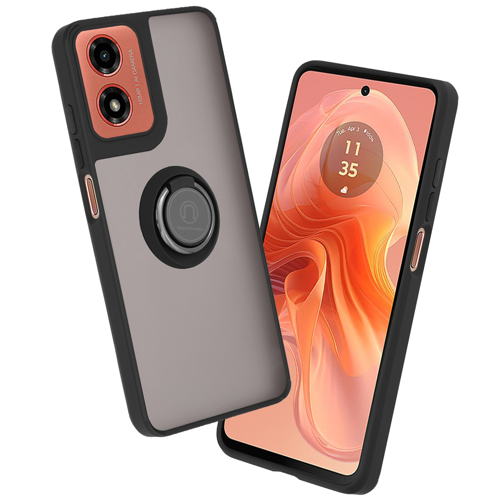 Levně Techsuit Glinth Motorola Moto G04 Moto G04s Moto G24 Moto E14 Černý