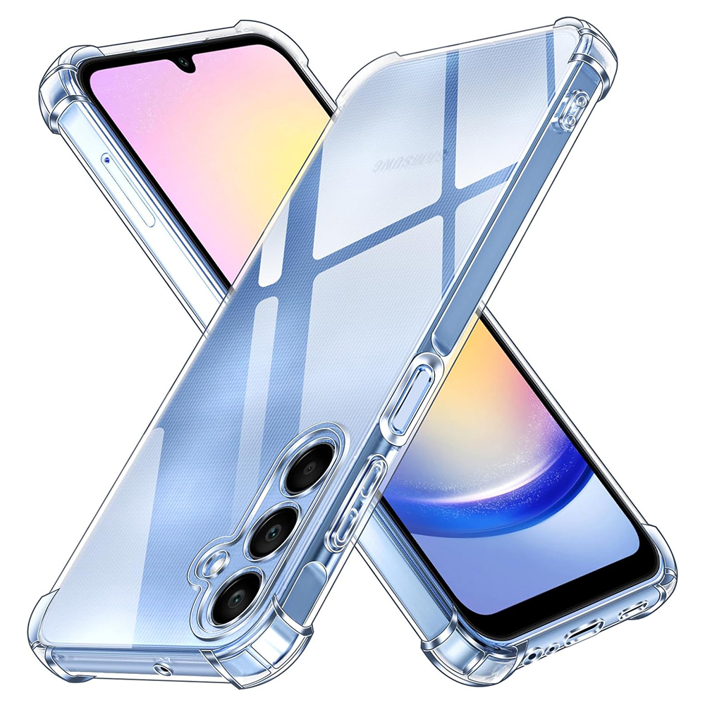 Levně Techsuit Nárazuvzdorný Průhledný Silikon Samsung Galaxy A25 5G Clear