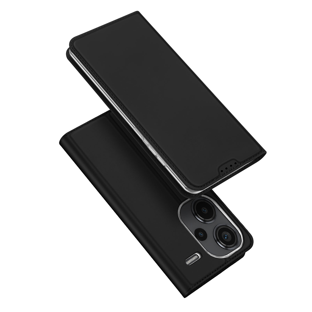 Levně Pouzdro Dux Ducis Skin Pro Xiaomi Redmi Note 13 Pro+ 5G černé