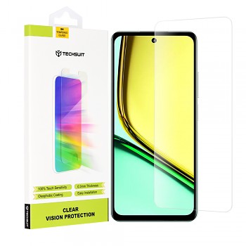 Techsuit Čiré sklo Realme C67 4G Průhledné