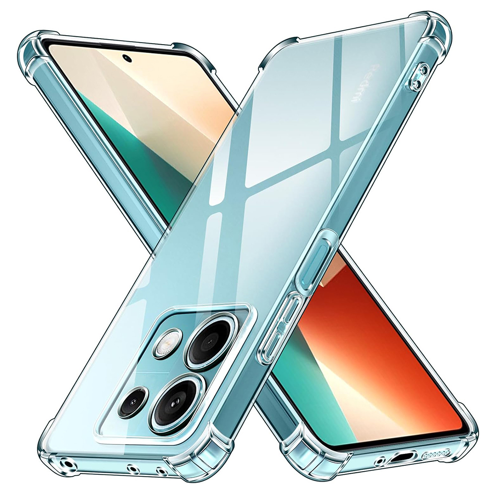 Levně Techsuit Nárazuvzdorný průhledný kryt Xiaomi Redmi Note 13 Pro 4G Clear