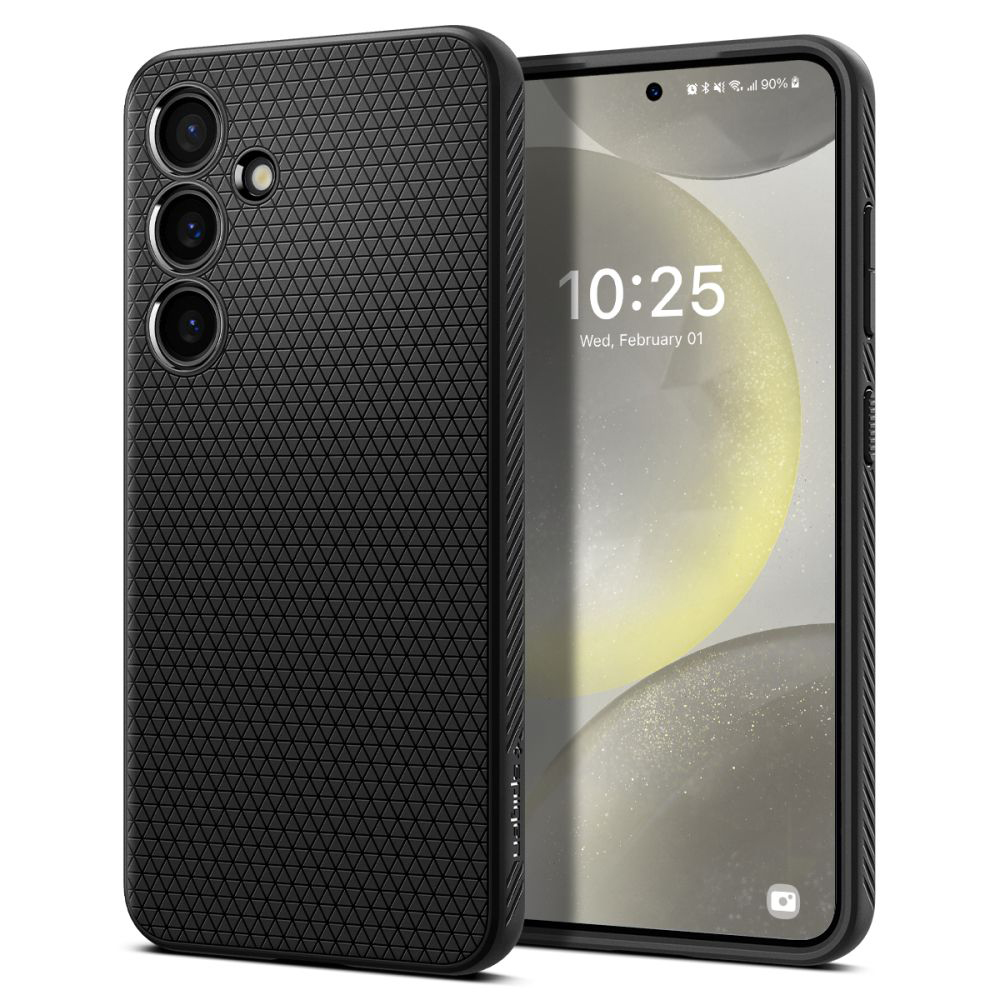 Levně Spigen Liquid Air Samsung Galaxy S24 Matná černá