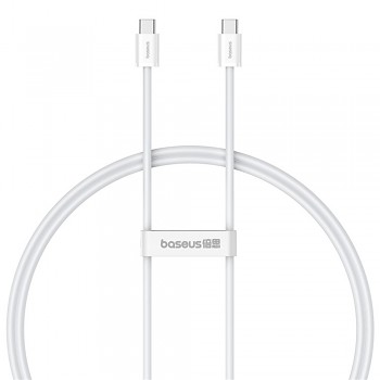 Baseus Datový kabel Type-C na Type-C 100W 2m Moon White