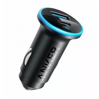 Anker Autonabíječka 323 A2735G11 USB Type-C LED 52.5W Černá