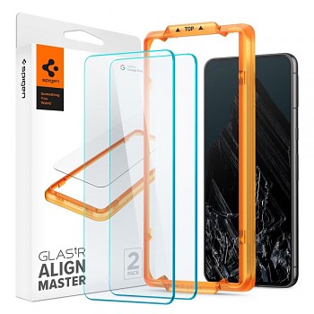 Spigen Glas.tR Align Master Google Pixel 8 Pro 2 balení Průhledné