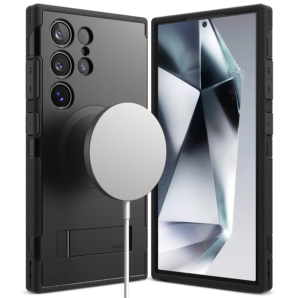 Levně Ringke Vše MagSafe Samsung Galaxy S24 Ultra Black