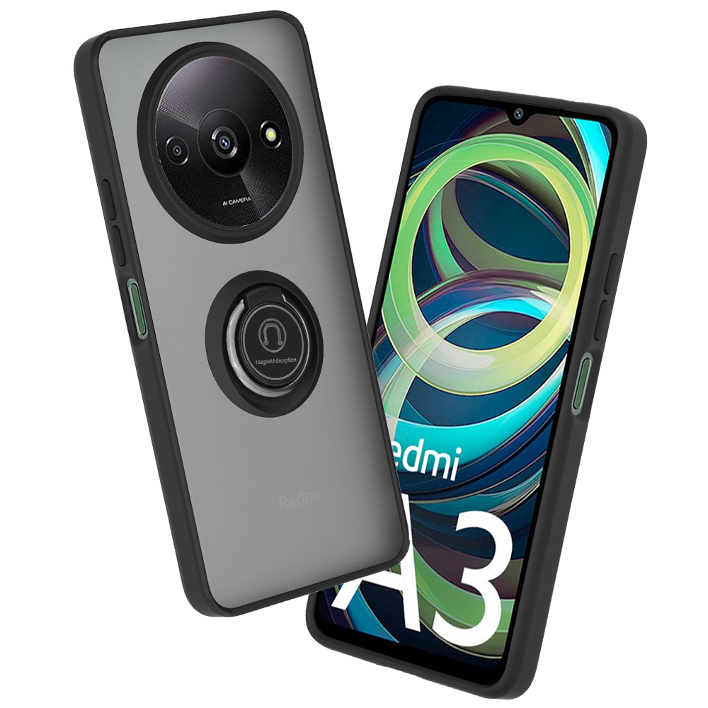 Levně Techsuit Glinth pro Xiaomi Redmi A3 Redmi A3x Černá