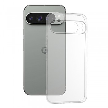 Techsuit Čirý silikon Google Pixel 9 Pro XL Průhledný