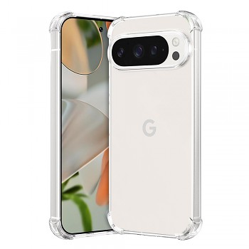 Techsuit Nárazuvzdorný Průhledný Silikon Google Pixel 9 Pro Clear