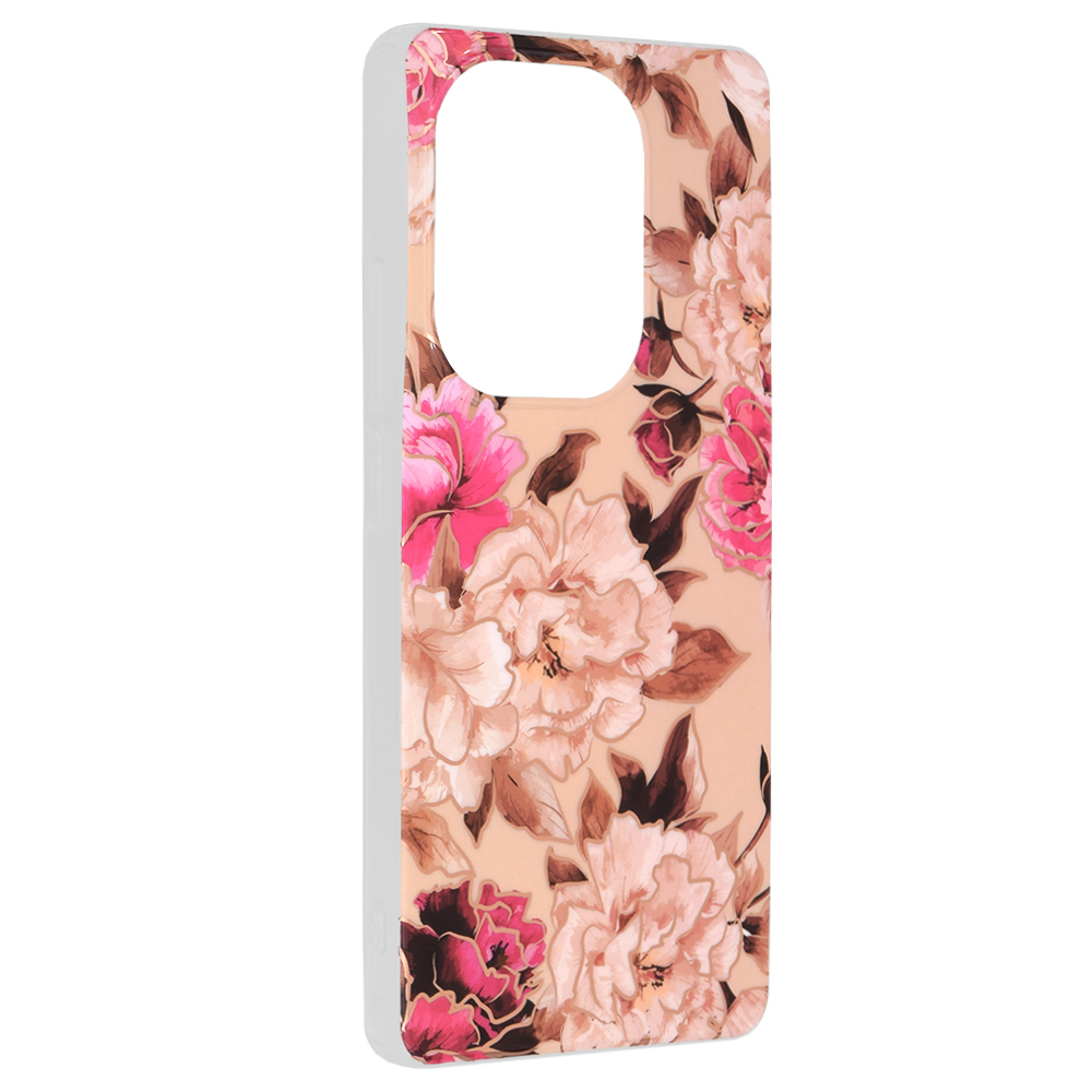 Levně Techsuit Marble Series obal Xiaomi Redmi Note 13 Pro 4G Mary Berry Nude
