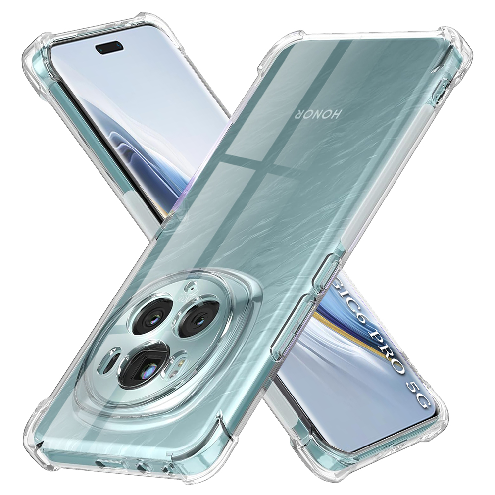 Levně Techsuit Nárazuvzdorný Průhledný Silikon Honor Magic6 Pro Clear