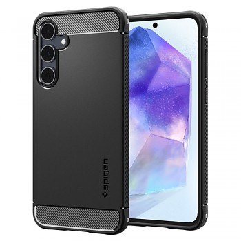 Spigen Odolné pouzdro Samsung Galaxy A55 5G Černá