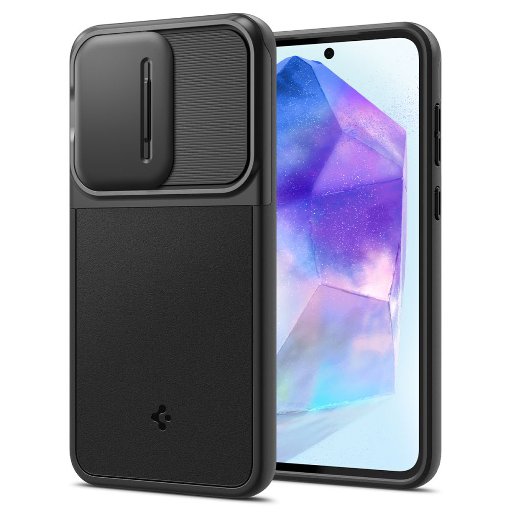 Spigen Optik Armor Samsung Galaxy A55 5G Černá