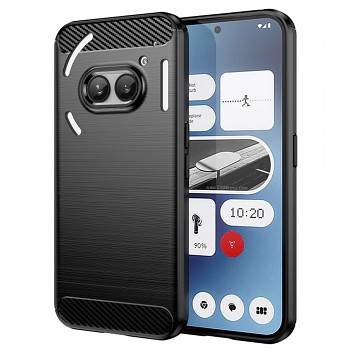 Techsuit Karbon Silikon Nothing Phone (2a) (2a) Plus Černý