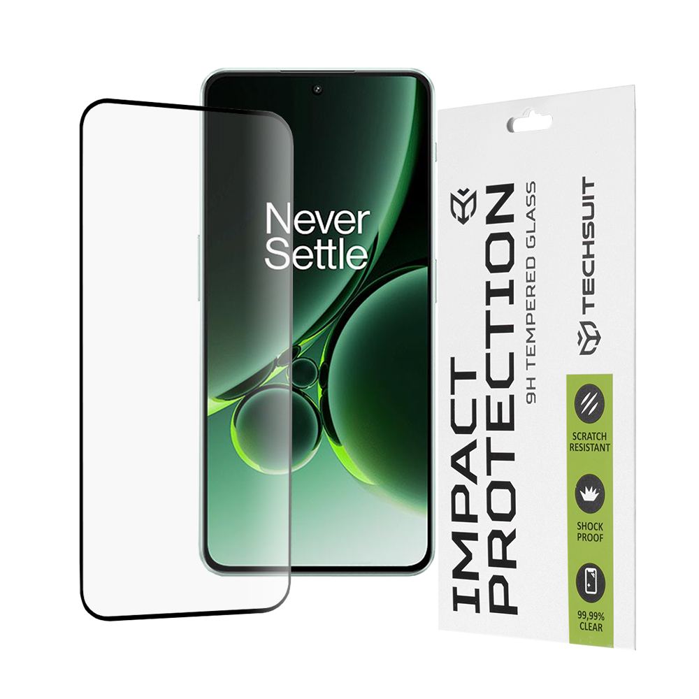 Levně Techsuit 111D Celoplošné Celolepicí sklo OnePlus Nord 3 Černé