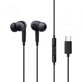 Baseus Drátová sluchátka Encok CZ18 Type-C Cluster Black