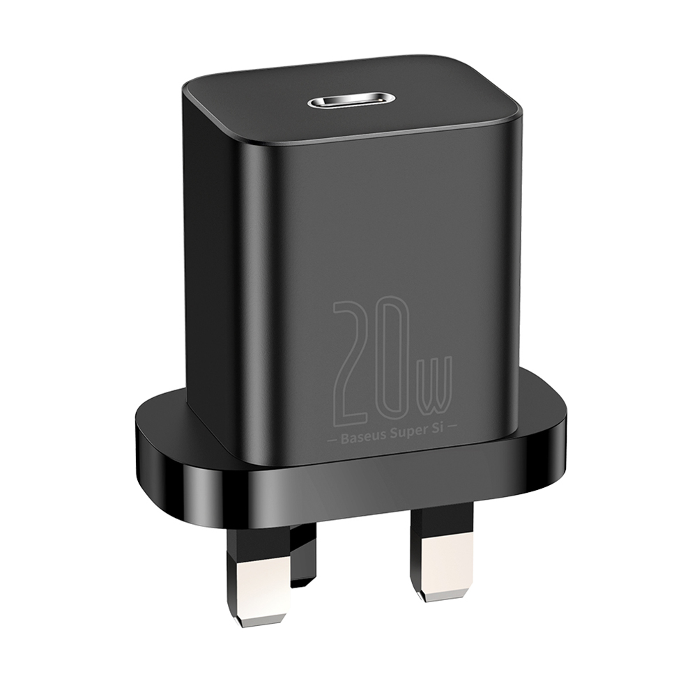Levně Baseus Super Si rychlonabíječka 20W Type-C Black