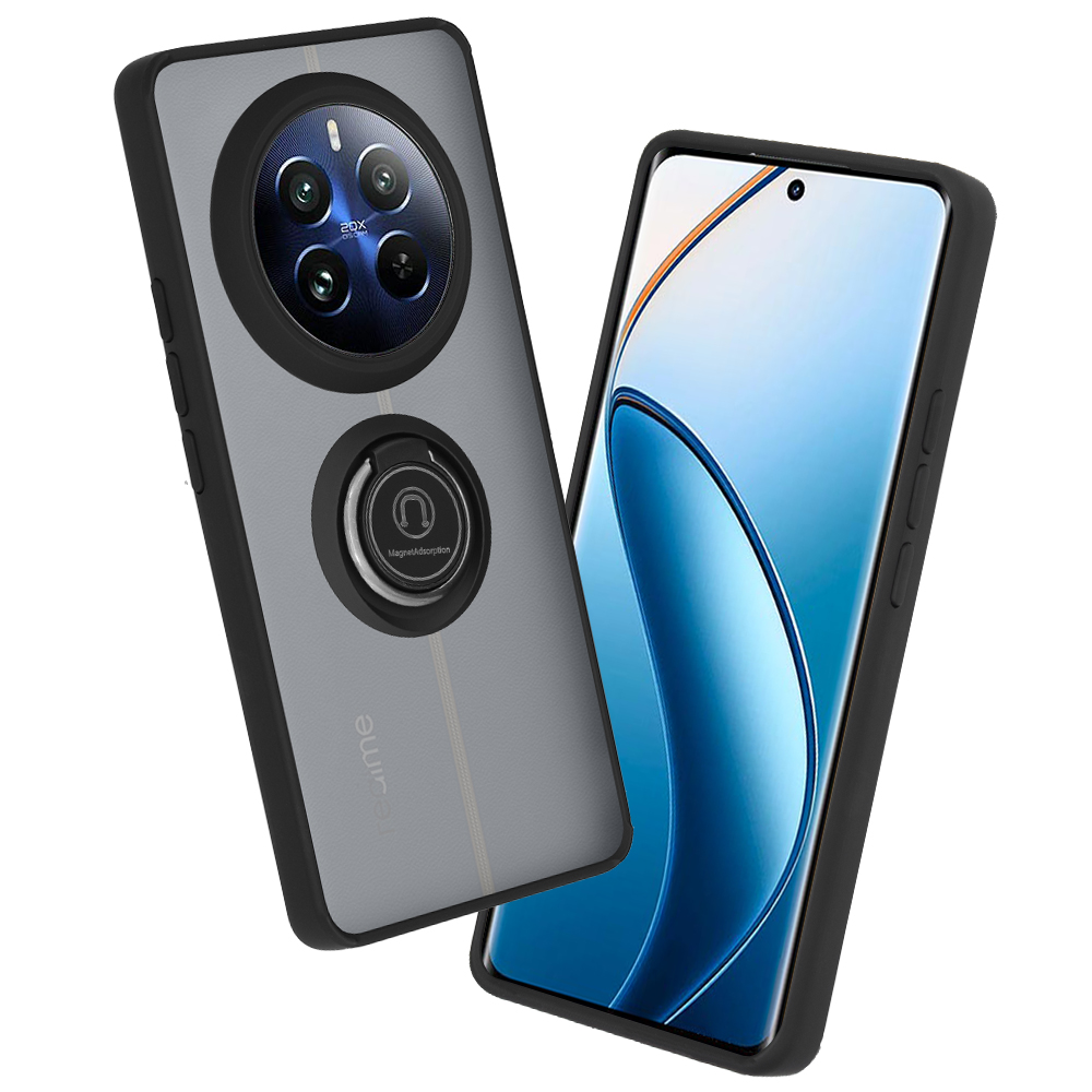 Levně Techsuit Glinth Realme 12 Pro 12 Pro+ Černá