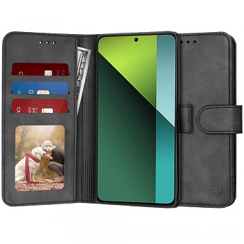Techsuit Kniha Xiaomi Redmi Note 13 Pro 5G Poco X6 Černé