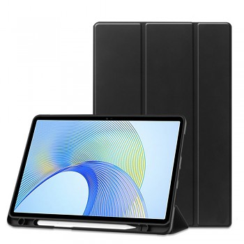 Techsuit Flex Trifold s držákem tužky Honor Pad X9 X8 Pro Černá