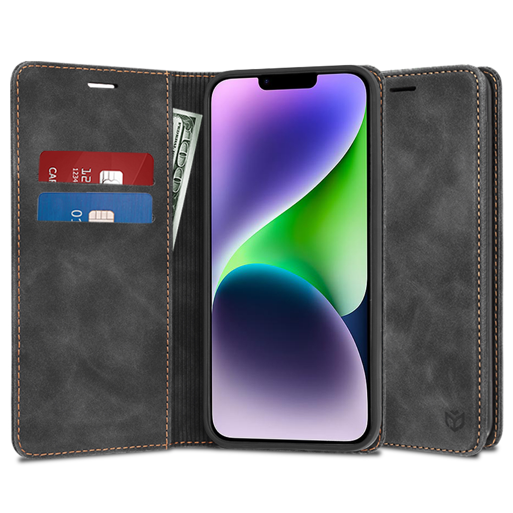 Levně Techsuit Pohodlný kryt iPhone 14 Plus Černý