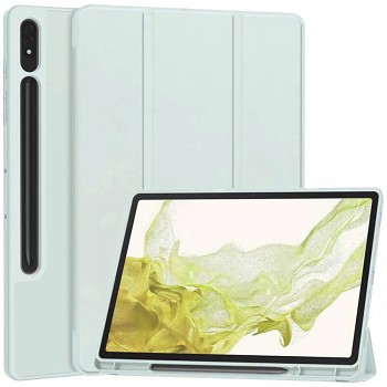 Techsuit Flex Trifold držák tužky S7 Plus S8 Plus Nebesky modrá