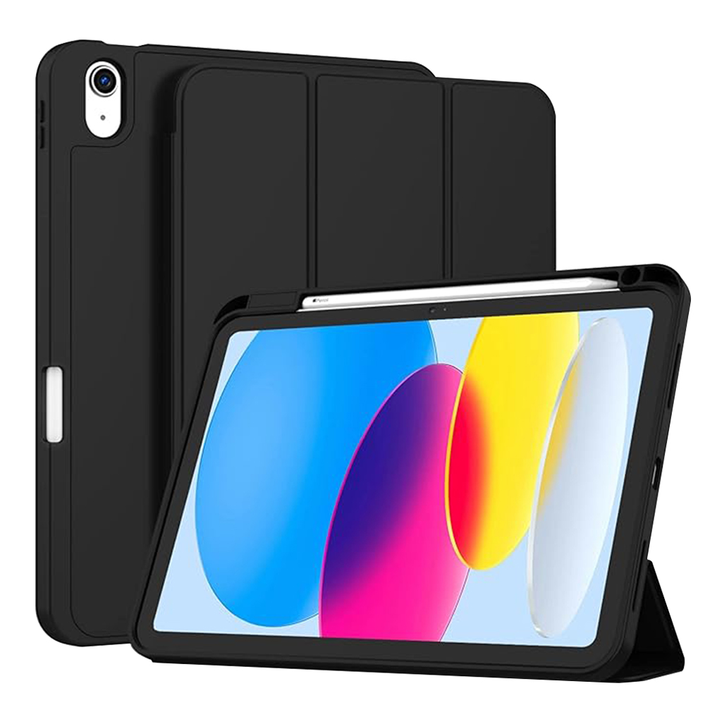 Levně Techsuit Flex Trifold držák tužky iPad 10 (2022) 10.9 11 (2025) Černá