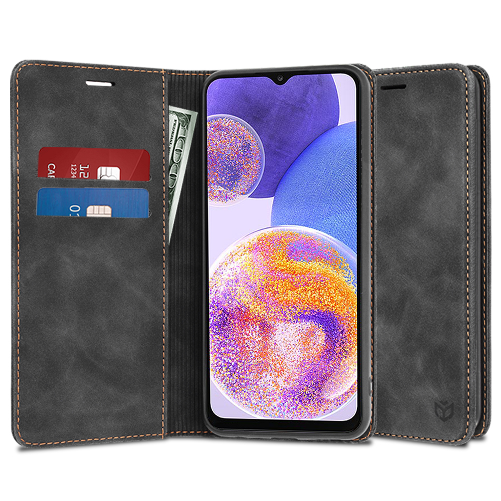 Levně Techsuit Pohodlný Kryt Samsung Galaxy A23 4G A23 5G Černý