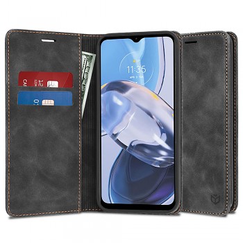 Techsuit Pohodlný Kryt Motorola Moto E22 Moto E22i Černý