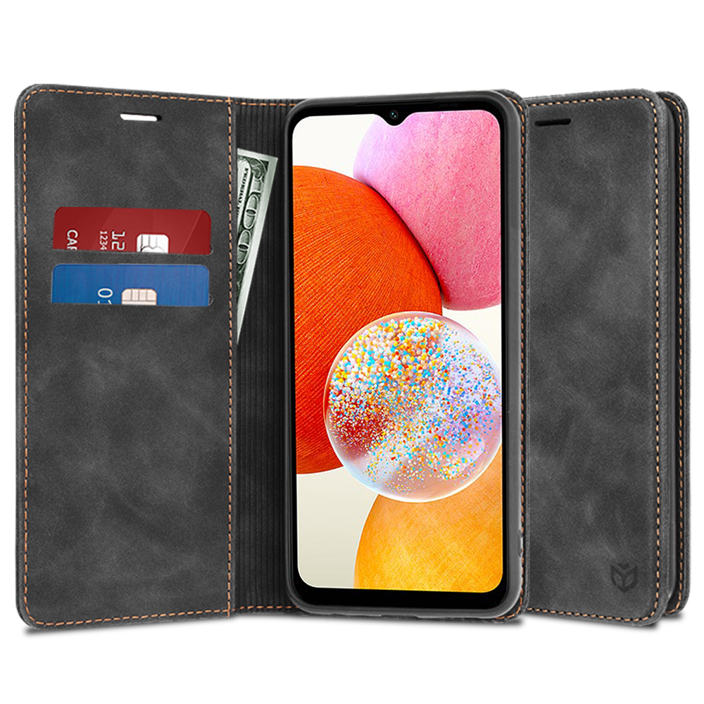 Levně Techsuit Pohodlný Kryt Samsung Galaxy A14 4G A14 5G Černý