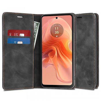 Techsuit Kryt Motorola Moto G04 G04s G24 E14 Černý