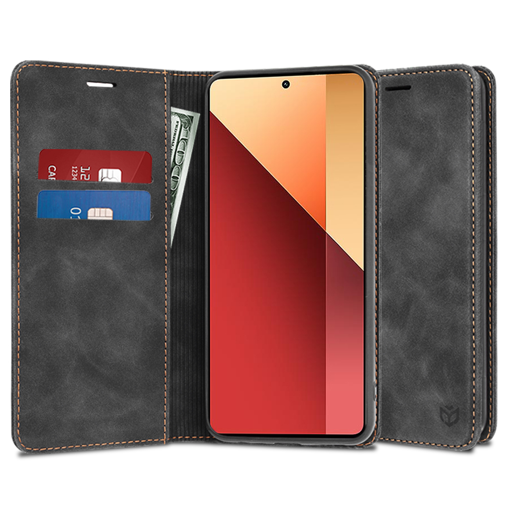 Levně Techsuit Pohodlný Kryt Xiaomi Redmi Note 13 Pro 4G Poco M6 Pro 4G Black