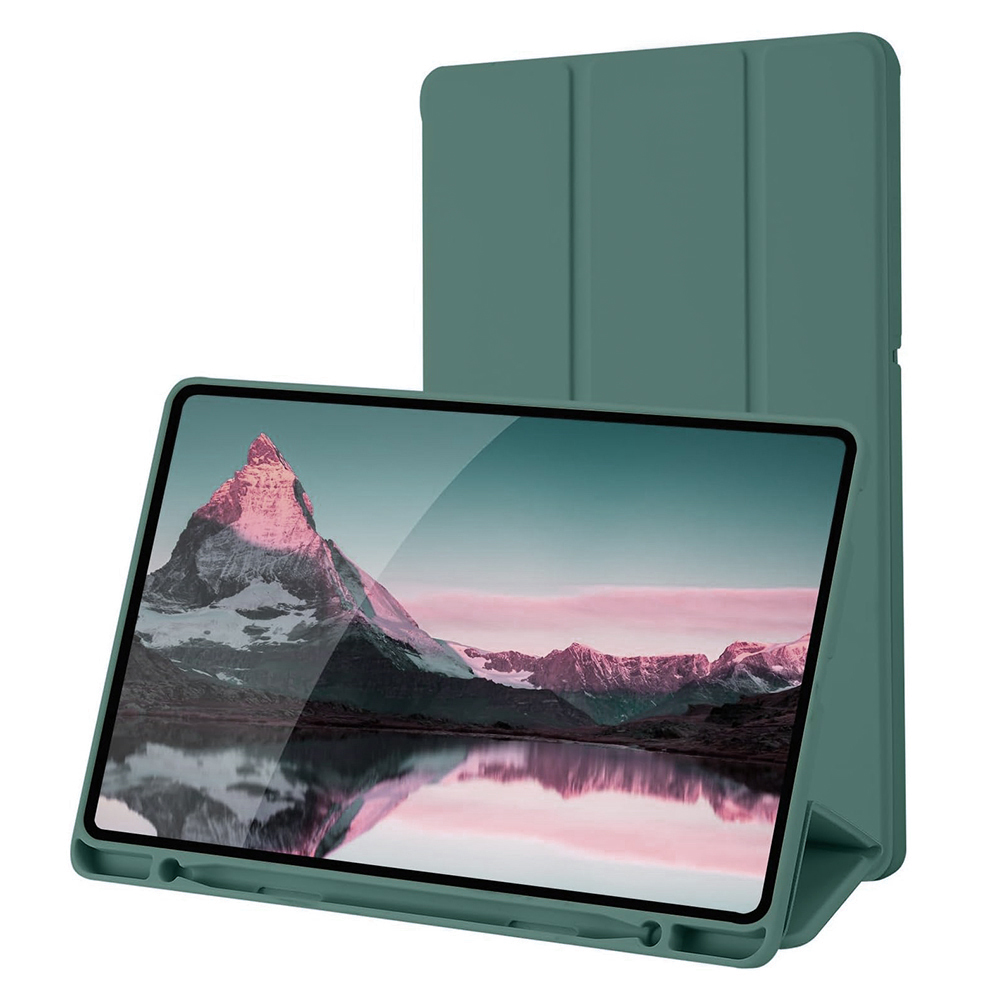 Levně Techsuit Flex Trifold držák tužky Samsung Galaxy Tab S6 Lite Zelený