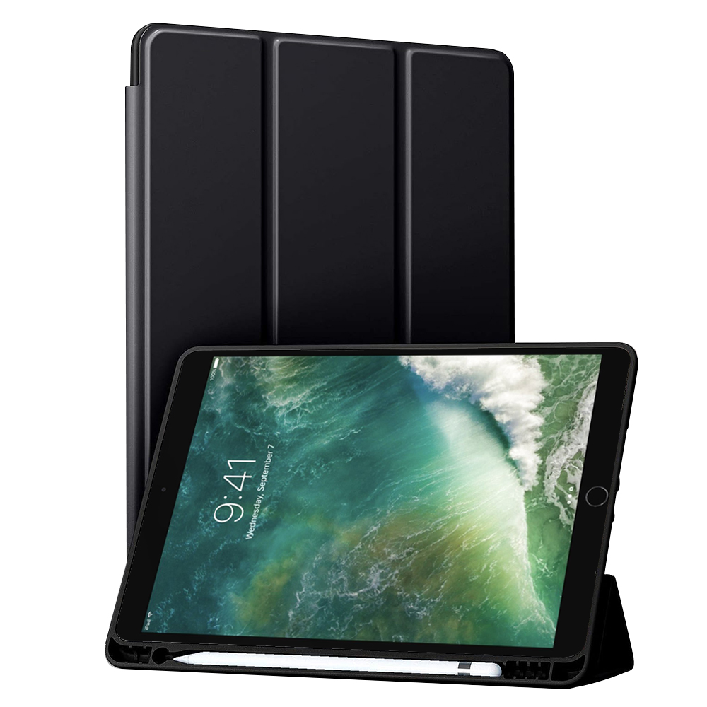Levně Techsuit Flex Trifold pro iPad Air 10.5 2019 Pro 10.5 2017 Černý