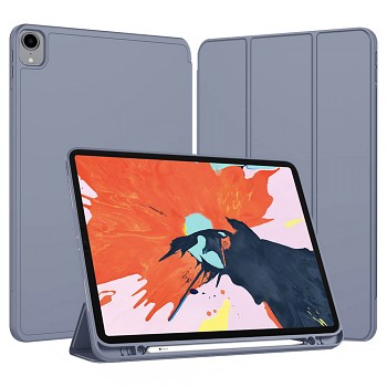 Techsuit Flex Trifold s držákem na tužku iPad Pro 12.9 Fialový