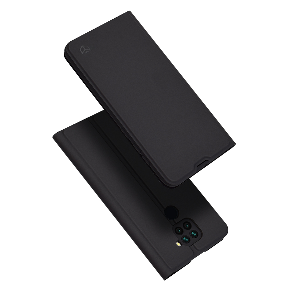 Levně Techsuit Magskin Book pro Xiaomi Redmi Note 9 Redmi 10X 4G Černá