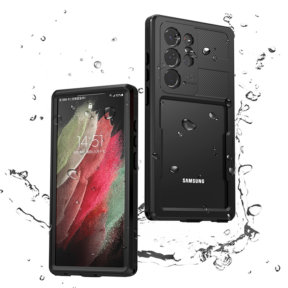 Levně ShellBox Vodotěsné pouzdro IP68 Samsung Galaxy S23 Ultra Black
