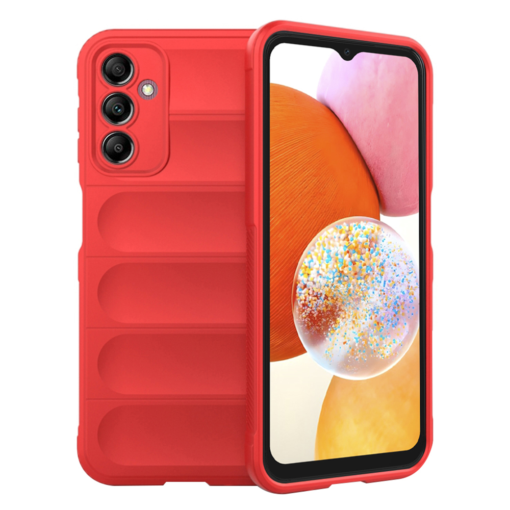 Levně Techsuit Kouzelný štít Samsung Galaxy A14 4G A14 5G Červený