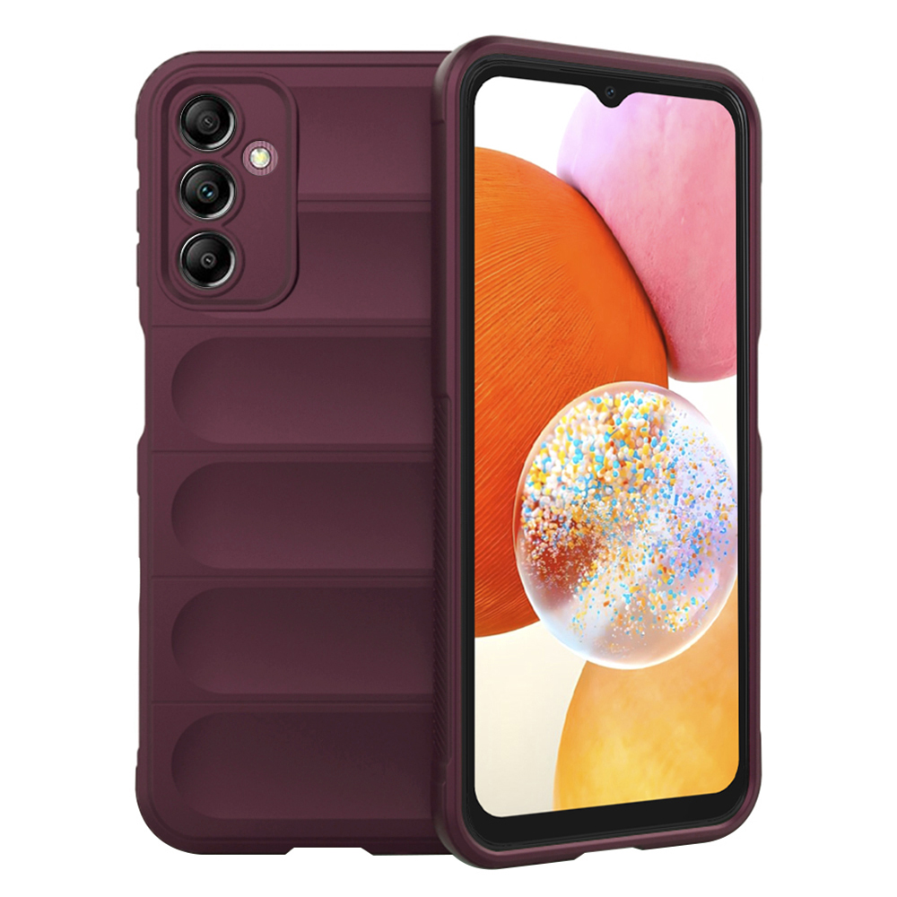 Levně Techsuit Kouzelný štít Samsung Galaxy A14 4G A14 5G Bordó