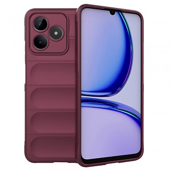 Ochranný kryt Techsuit Magic Shield pro Realme C53 Bordeaux