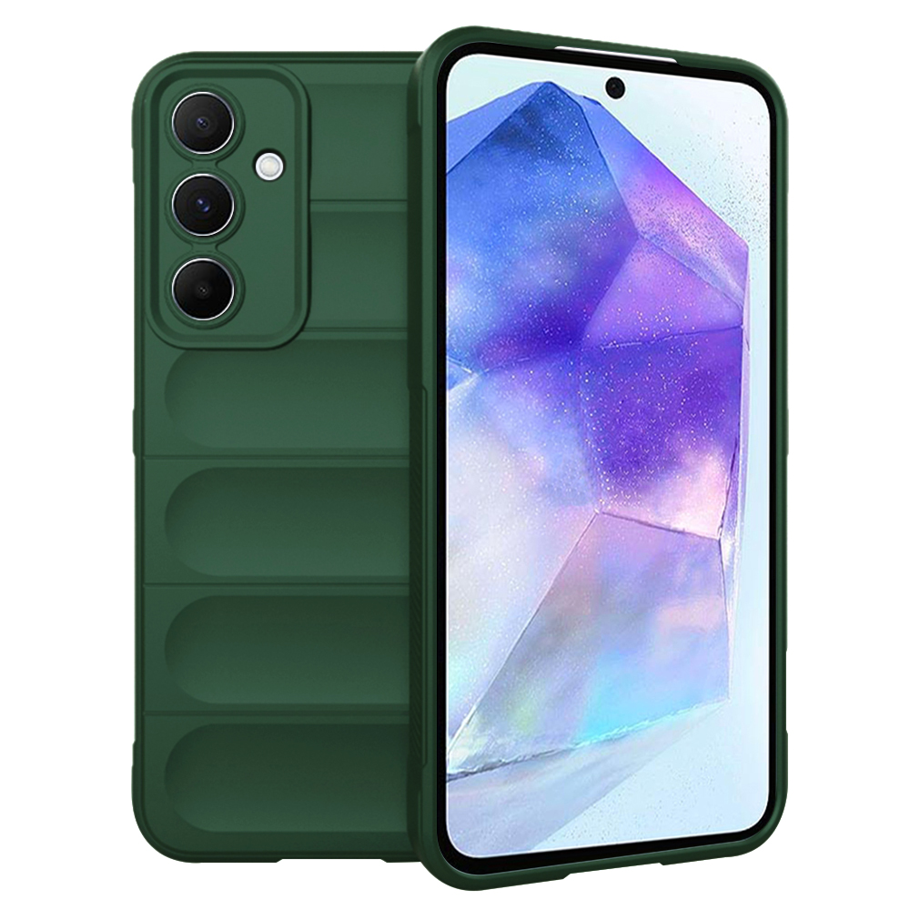 Levně Techsuit Kouzelný štít Samsung Galaxy A55 5G Zelený