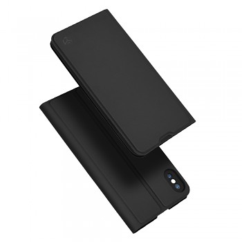 Techsuit Magskin Book iPhone XS Max Černá