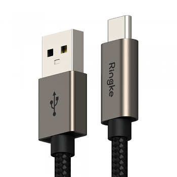 Ringke Datový kabel USB na Type-C 60W 2m Černý