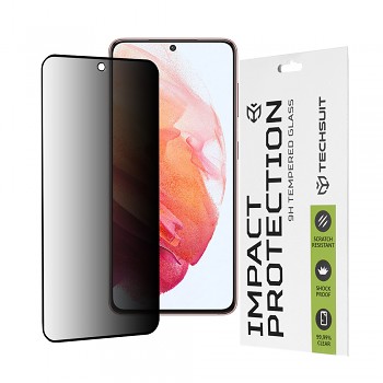 Techsuit 111D Privátní sklo Samsung Galaxy S21 5G Černá