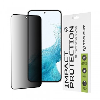 Techsuit 111D Privátní Samsung Galaxy S22 5G S23 Černá